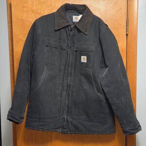 Carhartt Jacket Black Size 46 Heavy